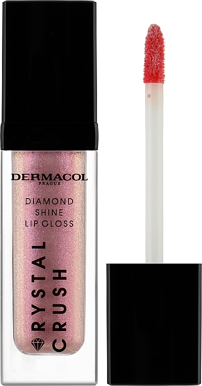 Błyszczyk do ust - Dermacol Crystal Crush Diamond Shine Lip Gloss — Zdjęcie N1
