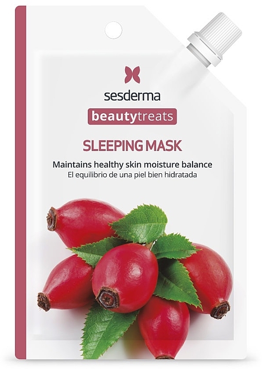 Kremowa maska do twarzy na noc - SesDerma Laboratories Beauty Treats Sleeping Mask — Zdjęcie N1
