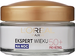 Przeciwzmarszczkowy krem ujędrniający do twarzy na noc 50+ - L'Oreal Paris Age Specialist Expert Night Cream — Zdjęcie N1