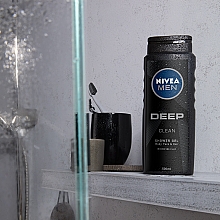 Głęboko oczyszczający żel pod prysznic dla mężczyzn - NIVEA MEN Deep Clean Shower Gel — Zdjęcie N4