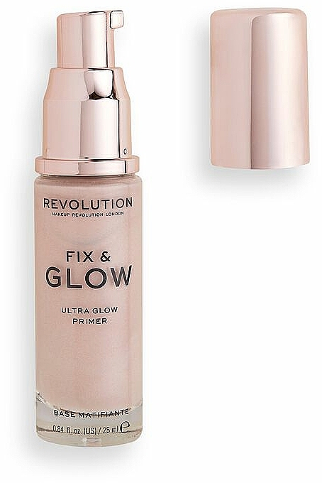 Rozświetlająca baza pod makijaż - Makeup Revolution Fix & Glow Primer — Zdjęcie N2