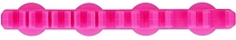 Silikonowa suszarka do pędzli, jasnoróżowa - Tools For Beauty MiMo Makeup Brush Drying Rack Hot Pink — Zdjęcie N2