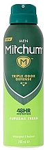 Kup Dezodorant w sprayu dla mężczyzn - Mitchum Men Supreme Fresh 48hr Anti-Perspirant