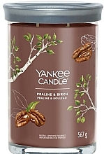 Świeca zapachowa w szkle Praline & Birch, 2 knoty - Yankee Candle Singnature — Zdjęcie N1