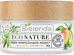 Nawilżająco-kojący krem do twarzy - Bielenda Eco Nature — Zdjęcie N2