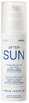 Chłodzący żel po opalaniu do twarzy i ciała - Korres Yoghurt Cooling After Sun Gel Face & Body — Zdjęcie N1