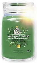 Świeca zapachowa w słoiczku Shimmering Christmas Tree, 2 knoty - Yankee Candle Singnature — Zdjęcie N1