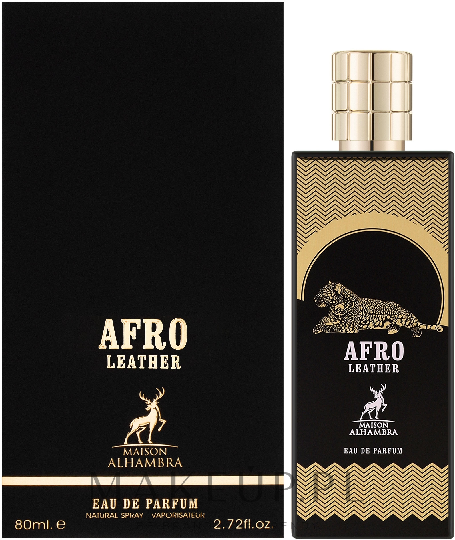 Alhambra Afro Leather - Woda perfumowana — Zdjęcie 80 ml