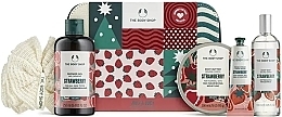 Zestaw, 6 produktów - The Body Shop Jolly & Juicy Strawberry Big Gift — Zdjęcie N1