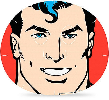 Maseczka w płachcie do twarzy Kokos - Mad Beauty DC This Is A Job For Superman Face Mask — Zdjęcie N2
