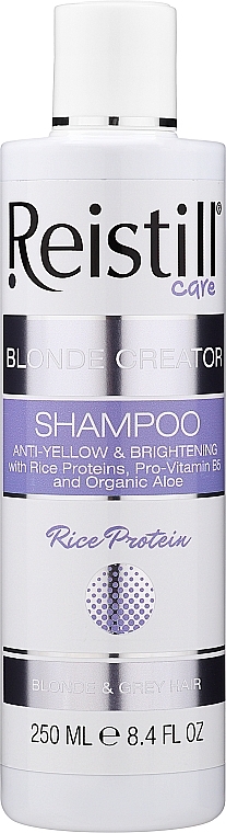 PRZECENA! Szampon neutralizujący żółte odcienie - Reistill Blonde Creator Shampoo * — Zdjęcie N1