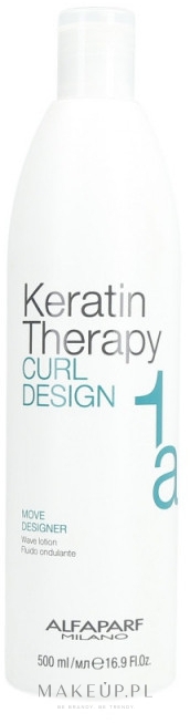 Fluid do trwałej ondulacji - Alfaparf Keratin Therapy Curl Design Permanent Curling Fluid — Zdjęcie 500 ml