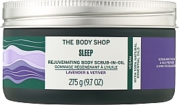 Peeling do ciała - The Body Shop Sleep Rejuvenating Body Scrub-In-Oil — Zdjęcie N1