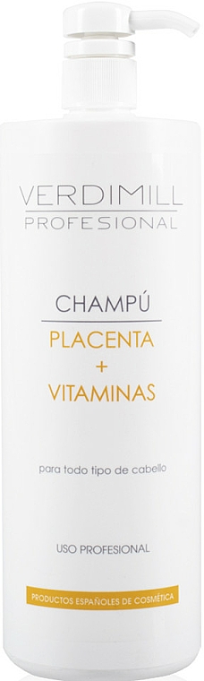 Wzmacniający szampon do włosów z placentą i witaminami - Verdimill Profesional Champao Placenta — Zdjęcie N1
