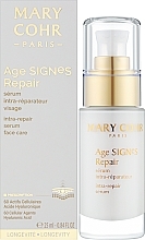 Serum do twarzy o intensywnym działaniu - Mary Cohr Age Signes Repair Intra-Repair Serum — Zdjęcie N2