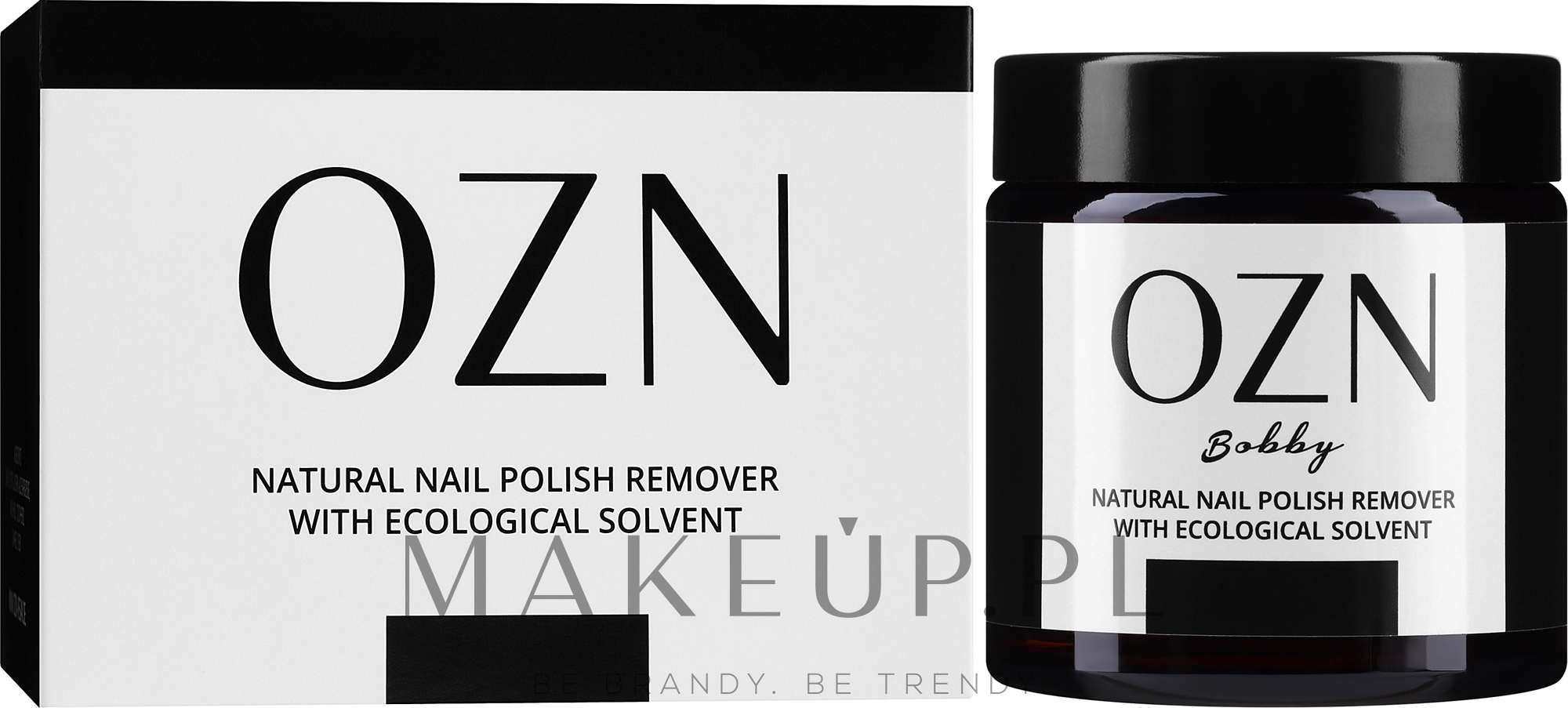 Zmywacz do paznokci w słoiczku - OZN Bobby Nail Polish Remover  — Zdjęcie 70 ml