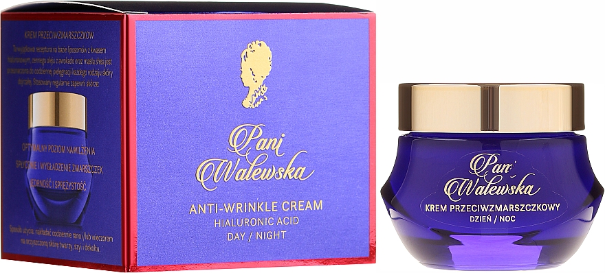 PREZENT! Krem przeciw zmarszczkom na dzień i na noc - Pani Walewska Classic Anti-Wrinkle Day And Night Cream — Zdjęcie N1