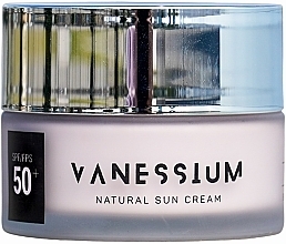 Krem do opalania ciała SPF 50+ - Vanessium Natural Sun Cream — Zdjęcie N1