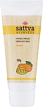 Kup Krem do rąk Mango - Sattva Ayurveda Hand Cream Mango