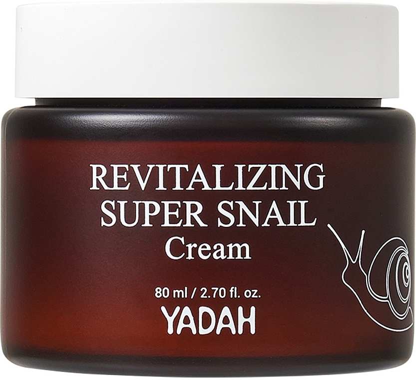 Rewitalizujący krem do twarzy z ekstraktem ze śluzu ślimaka - Yadah Revitalizing Super Snail Cream — Zdjęcie N1