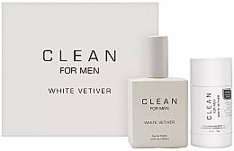 Kup Clean White Vetiver Men - Zestaw (edt/100ml + deo/stick/75g)