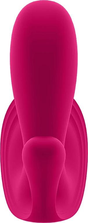 Wibrator ze stymulatorem analnym, różowy - Satisfyer Top Secret+ Wearable Vibrator With Anal Stimulator Pink — Zdjęcie N2