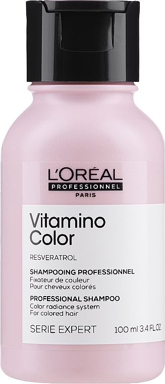 PREZENT! Witaminowy szampon do włosów farbowanych - L'Oreal Professionnel Serie Expert Vitamino Color Resveratrol Shampoo — Zdjęcie N1