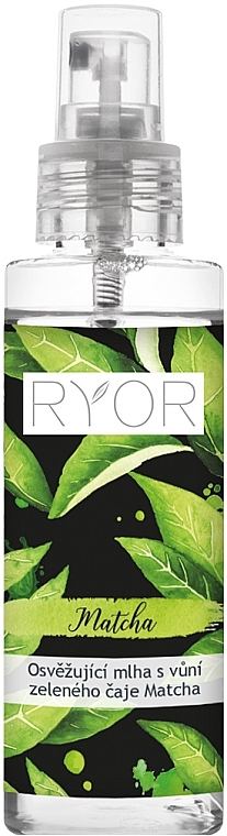 Odświeżająca mgiełka do twarzy z zieloną herbatą - Ryor Matcha — Zdjęcie N1
