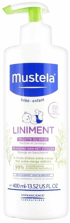 Oczyszczające mleczko pod pieluszką dla dzieci - Mustela Bébé Liniment — Zdjęcie N3