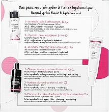 Zestaw Wypełnienie i ujędrnienie skóry kwasem hialuronowym 3,2% - Novexpert Plumped Up Skin Box (cr/40ml + water/50ml + serum/10ml) — Zdjęcie N3