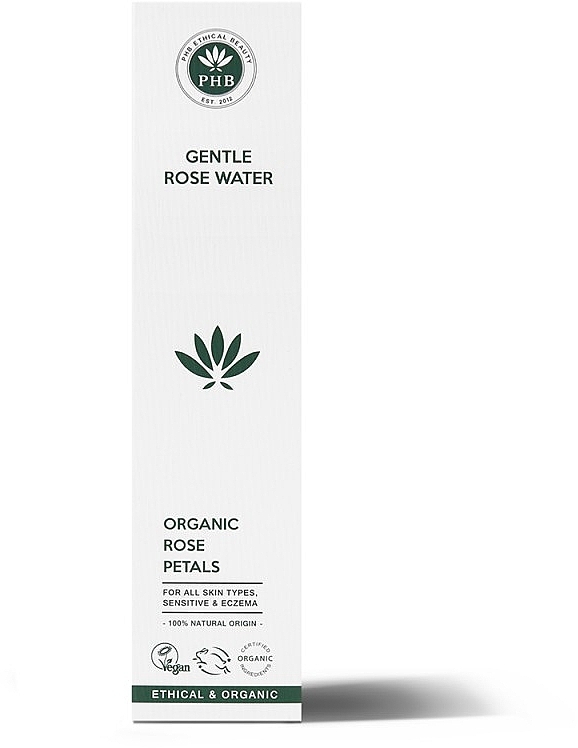 Tonik do cery suchej i wrażliwej - PHB Ethical Beauty Gentle Rose Water — Zdjęcie N1
