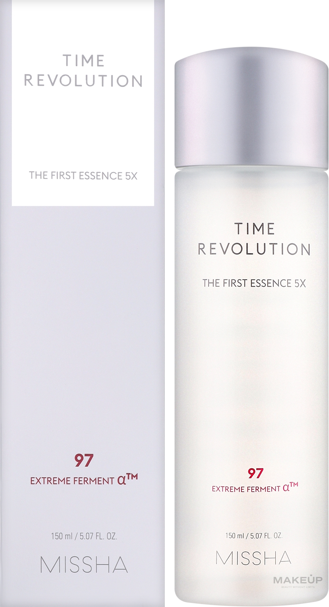 Nawilżająco-wygładzająca esencja do twarzy - Missha Time Revolution The First Essence 5X — Zdjęcie 150 ml