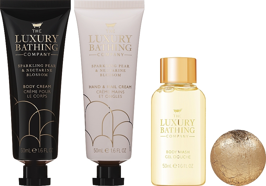 Zestaw - Grace Cole The Luxury Bathing Company Dreamy (b/wash/50ml + h/n/cr/50ml + b/cr/50ml + b/fiz/25g) — Zdjęcie N2