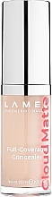 Kryjący matowy korektor do twarzy - LAMEL Make Up Cloud Matte Full-Coverage Concealer — Zdjęcie N1