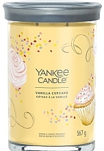 Kup Świeca zapachowa w szkle Vanilla Cupcake, 2 knoty - Yankee Candle Singnature