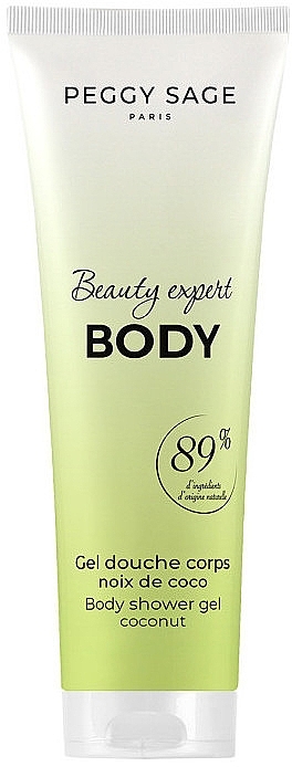 Żel pod prysznic Kokos - Peggy Sage Beauty Expert Body Shower Gel Coconut — Zdjęcie N1