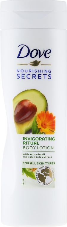 Balsam do ciała Olej awokado i ekstrakt z nagietka - Dove Nourishing Secrets Invigorating Ritual Body Lotion — Zdjęcie N1