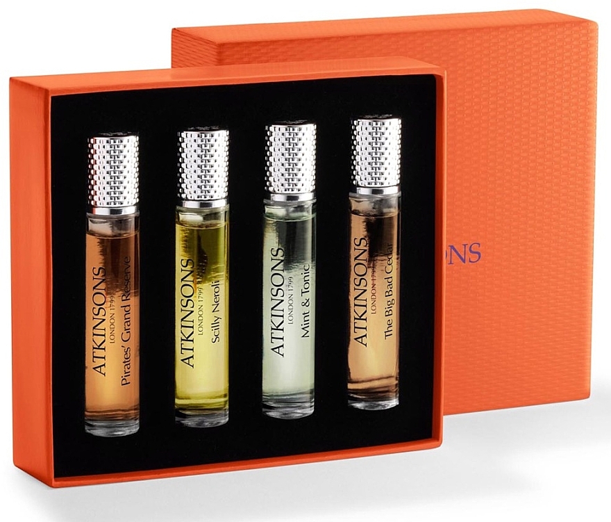 Atkinsons Gems of The Empire Travel Set - Zestaw (edp 4 x 10 ml) — Zdjęcie N1