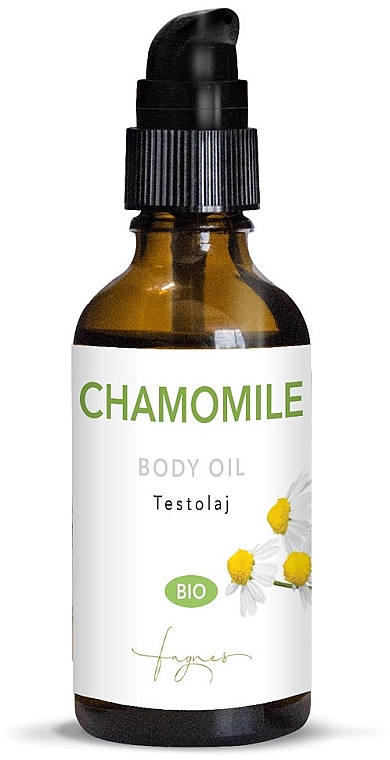 Organiczne rumiankowe masło do ciała - Fagnes Aromatherapy Bio Body Oil Chamomile — Zdjęcie N1