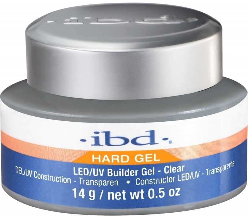 Przezroczysty żel budujący do paznokci - IBD Spa LED/UV Builder Clear Gel — Zdjęcie N2