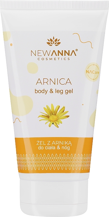 Żel do twarzy z ekstraktem z arniki - New Anna Cosmetics Gel With Arnica Extract — Zdjęcie N1