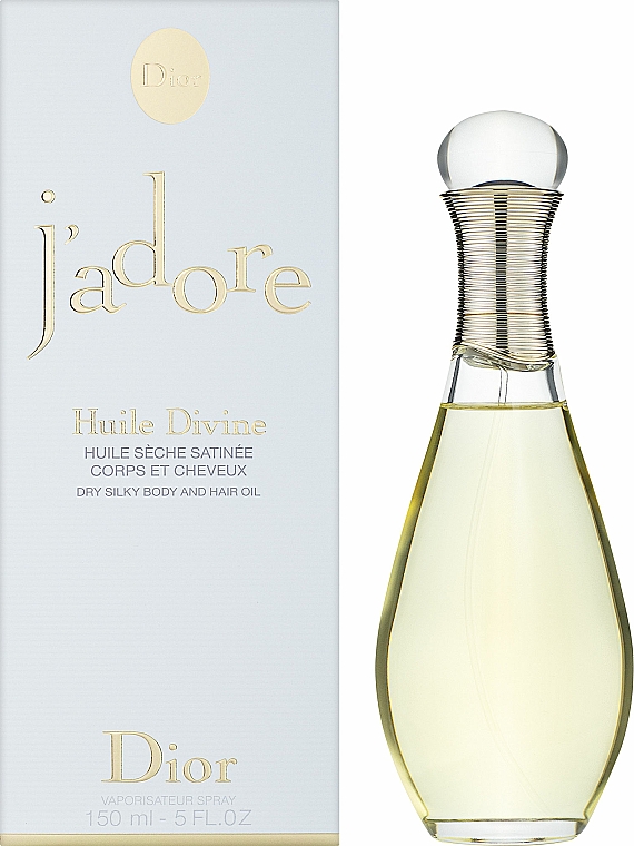 Dior J'Adore Huile Divine Body And Hair Oil - Perfumowany olejek do ciała i włosów — Zdjęcie N2