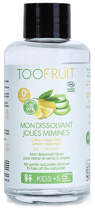Zmywacz do paznokci bez acetonu - Toofruit Jolies Mimines — Zdjęcie N1