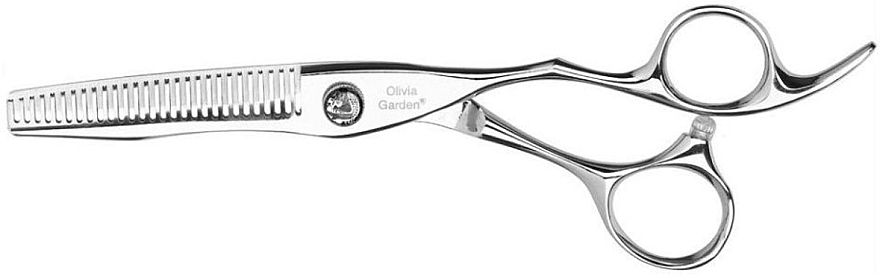 Nożyczki fryzjerskie do przerzedzania, 28 zębów, 6.0' - Olivia Garden PowerCut Thinning Scissors Japan — Zdjęcie N1