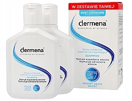 Kup Zestaw - Dermena Hair Care Shampoo (sham/2x200ml)