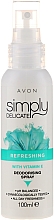 Odświeżający dezodorant do higieny intymnej z witaminą E - Avon Simply Delicate — Zdjęcie N1