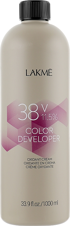 Krem utleniający - Lakme Color Developer 38V (11,5%) — Zdjęcie N3