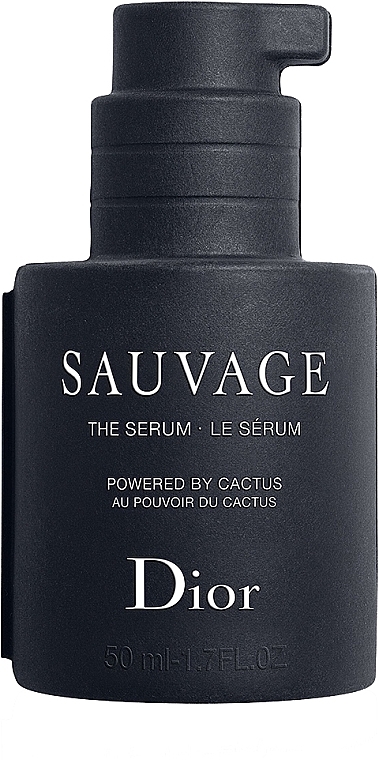 Dior Sauvage The Serum Powered By Cactus - Serum do twarzy z ekstraktem z kaktusa — Zdjęcie N2