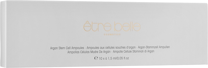 Ampułki do twarzy z komórkami macierzystymi z arganu - Etre Belle Ampoules — Zdjęcie N1