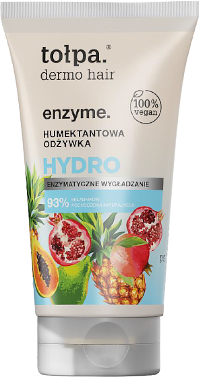 Humektantowa odżywka do włosów Enzymatyczne wygładzenie - Tołpa Dermo Hair Hydro — Zdjęcie N1